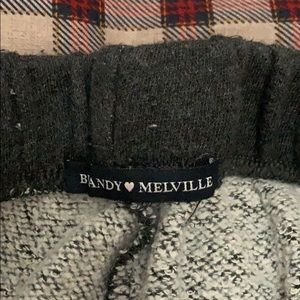 Dark grey Brandy Melville sweatpants